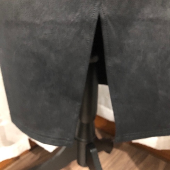 free people Whitney vegan pencil  black skirt SZ L NWT - Picture 4 of 12